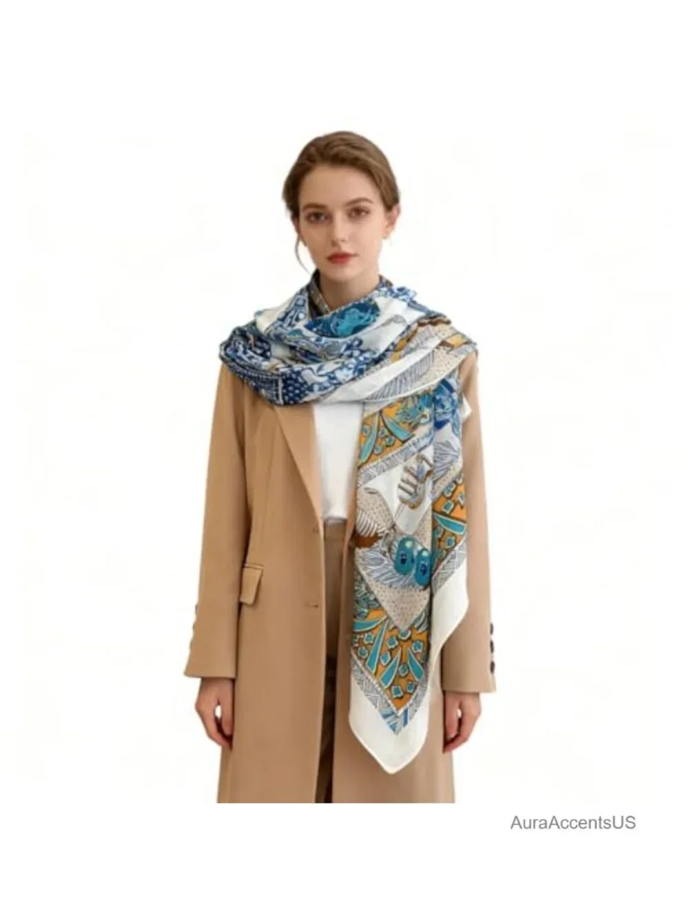 Extra Large Square Scarf 51